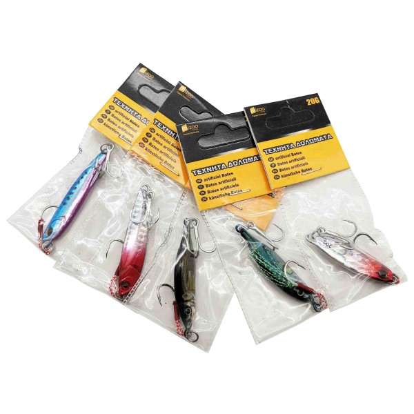 MIZOO FISHING ΤΕΧΝΗΤΟ ΔΟΛΩΜΑ ΨΑΡΑΚΙ ΔΙΑΦΟΡΑ ΣΧΕΔΙΑ 20G